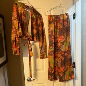 70’s Disco Retro pants and top